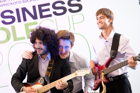 Koffein на гольф-турнире за Кубок Украинского Бизнеса